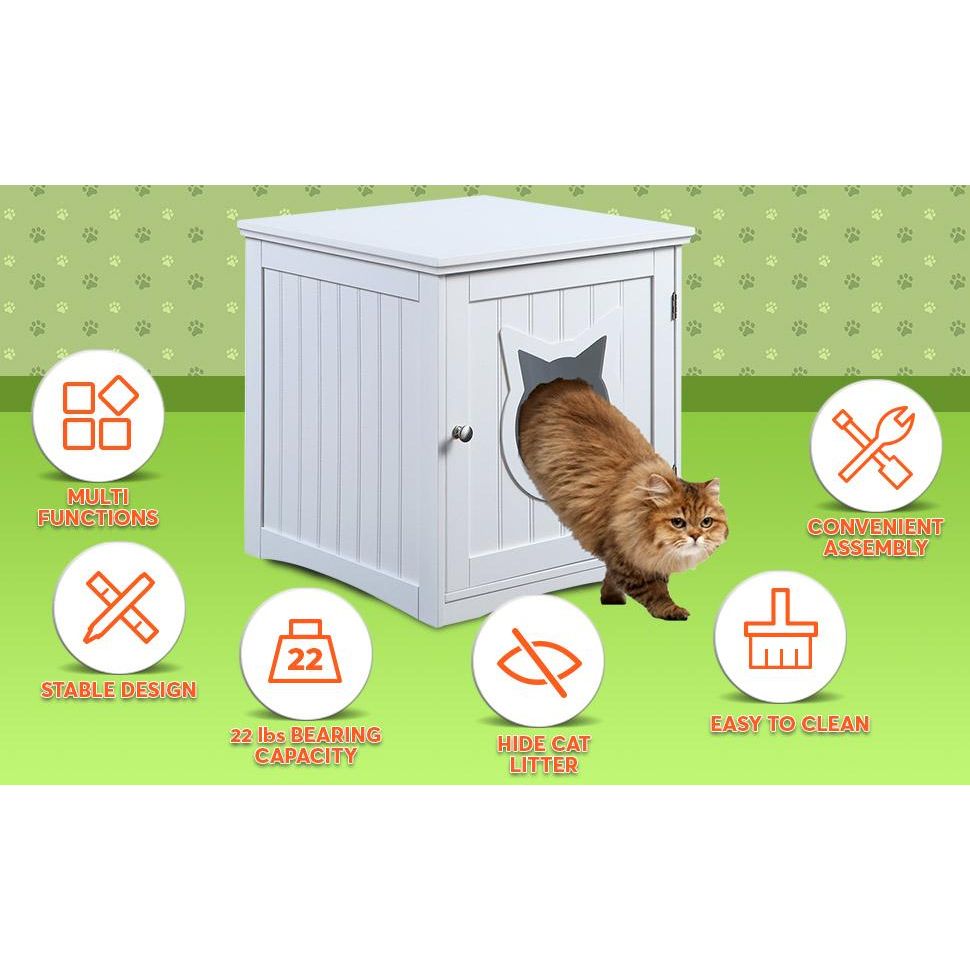 Cat House Side Table