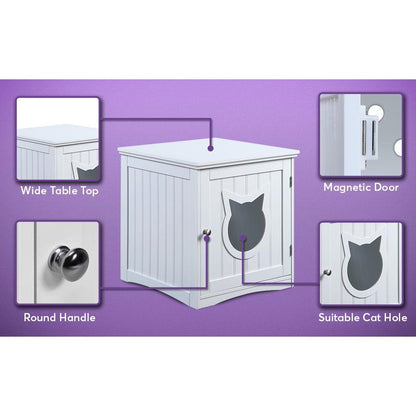 Cat House Side Table