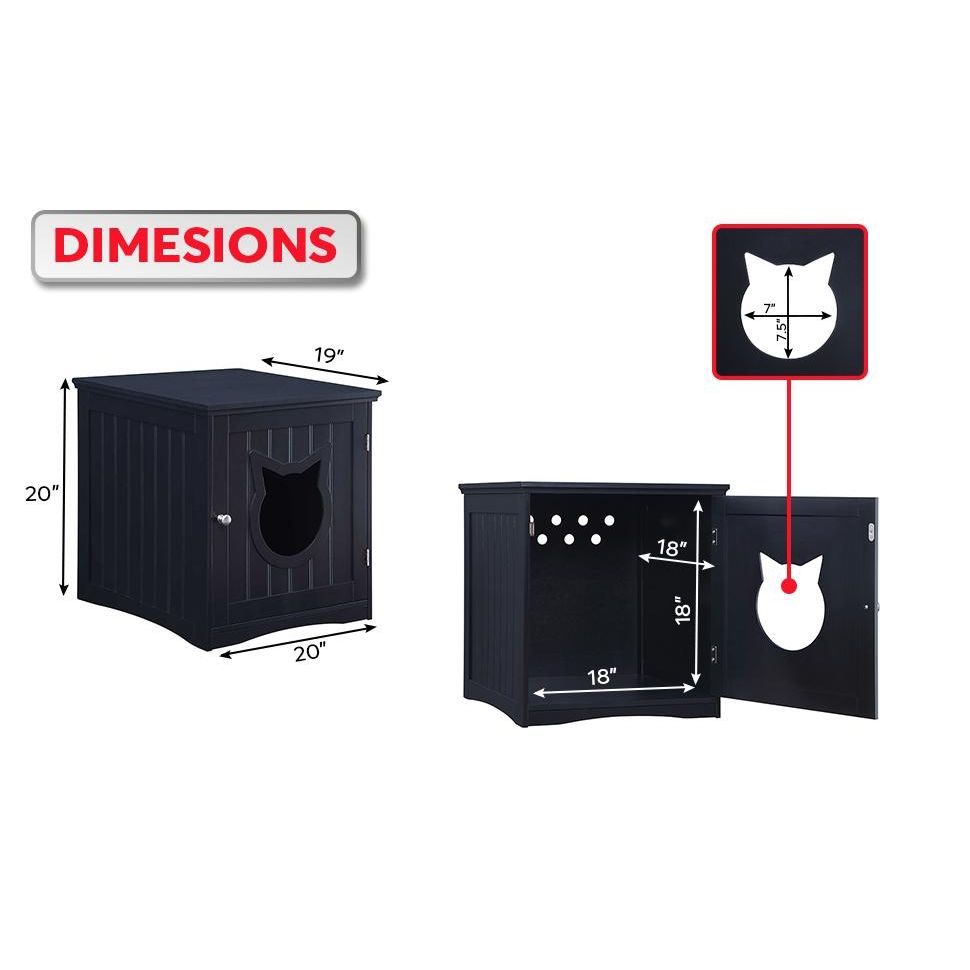 Cat House Side Table