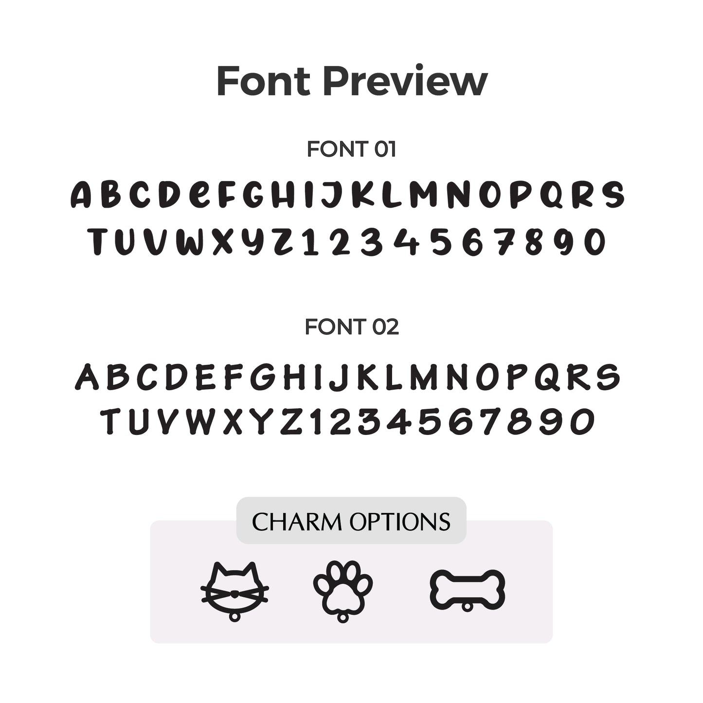 Pet Initial Necklace, Pet Lover