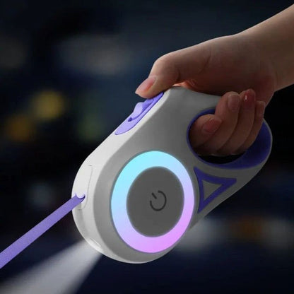 Automatic Retractable Lighting Dog Leash