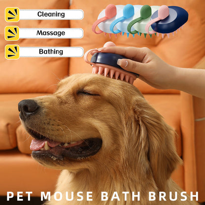 Soft Silicone Pets Shower Comb