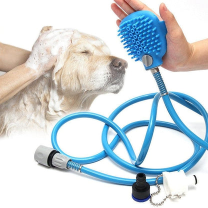 Pet Outdoor Shower Bath Brush